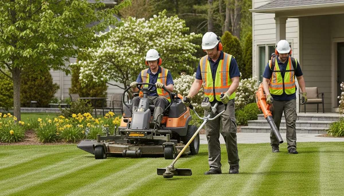 Professional lawn care service in Las Vegas, NV for healthy desert landscape maintenance