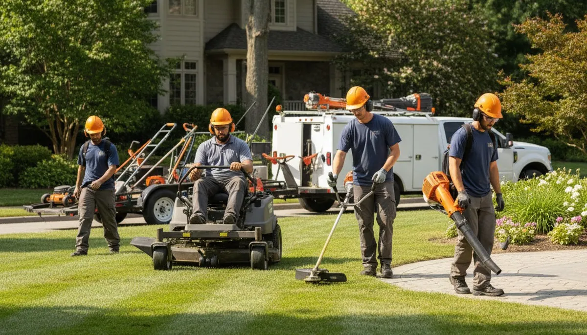 Professional lawn service in Las Vegas, NV for desert-friendly tree care and landscape maintenance